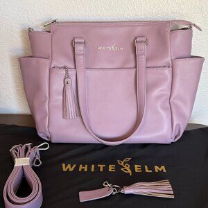 White Elm Gemini Tote Backpack Spring 25 Heather Purple